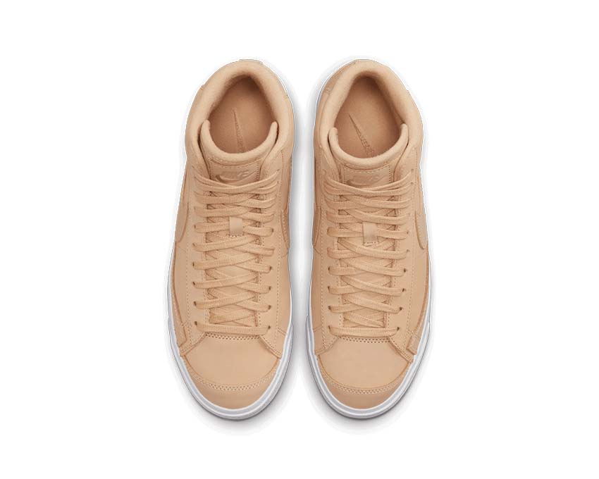 Nike Blazer Mid '77 LX Vachetta Tan White sole — vulcanized rubber