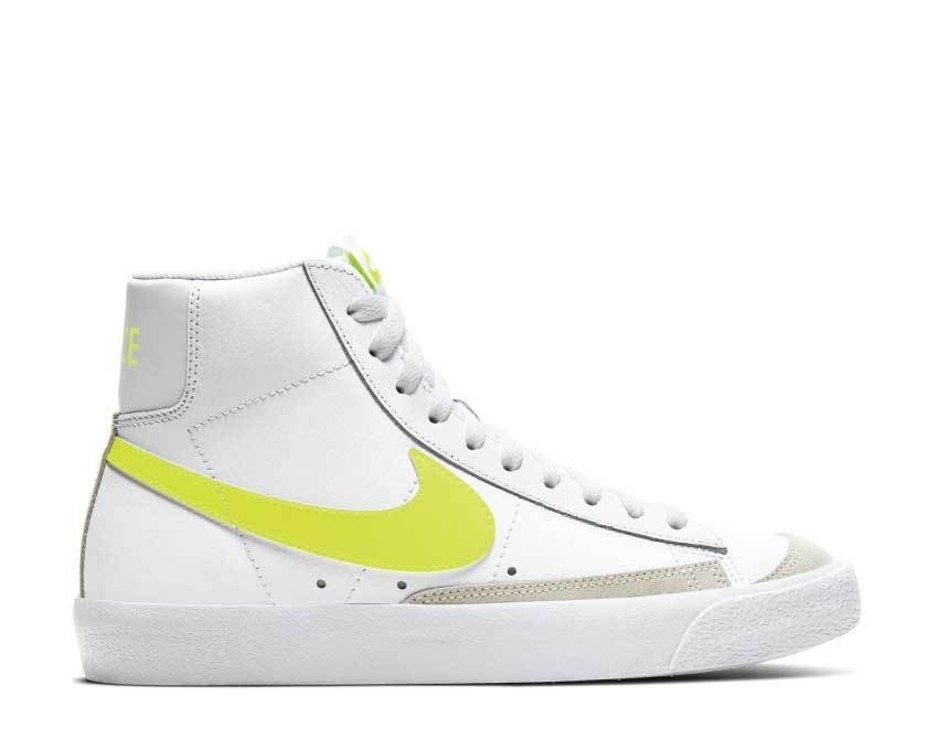 Nike Blazer Mid '77 Wmns White / Lemon Venom - Pure Platinum - Fossil CZ0362-100