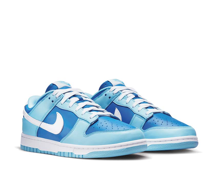 Nike Dunk Low Retro QS Flash / White - Argon Blue - Flash DM0121-400