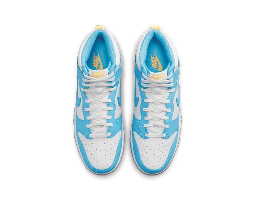 Nike Dunk High Retro Blue Chill / White - Amarillo DD1399-401