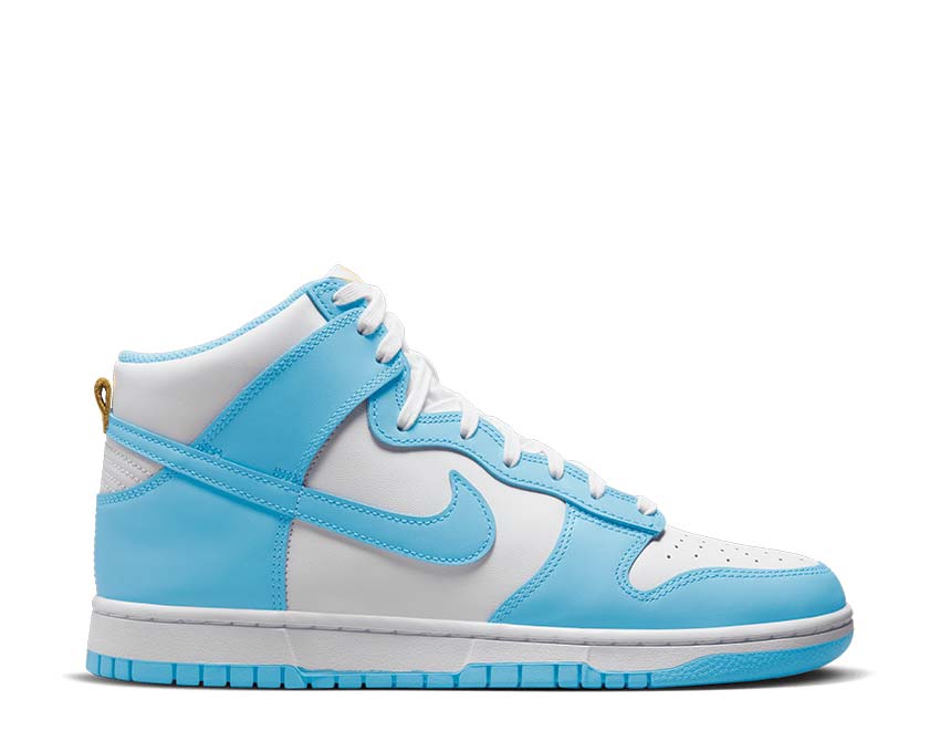 Nike Dunk High Retro Blue Chill / White - Amarillo DD1399-401