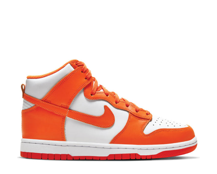 Nike Dunk High White / Orange Blaze - White DD1869-100