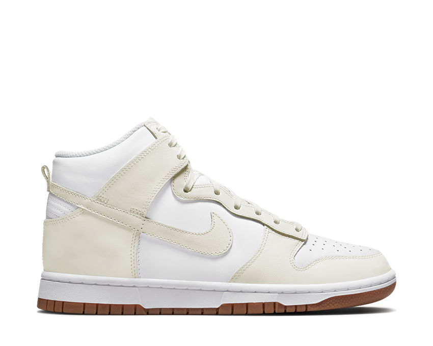 Nike Dunk High White / Sail - Gum Med Brown DD1869-109