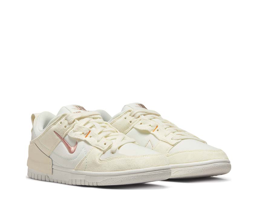 Nike Dunk Low Disrupt 2 Pale Ivory / LT Madder Root - Sail - Venice DH4402-100