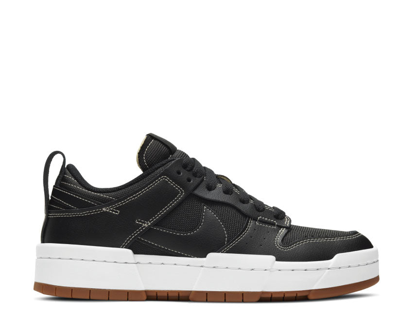 Nike Dunk Low Disrupt Black / Black - Fossil - Gum Med Brown CK6654-002