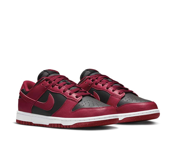 Nike Dunk Low Next Nature Black / Team Red - White DN1431-002