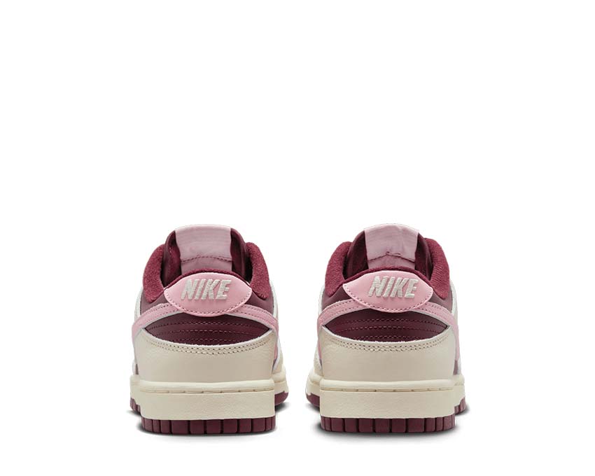 Nike Dunk Low Retro PRM Pale Ivory / Med Soft Pink - Night Maroon DR9705-100