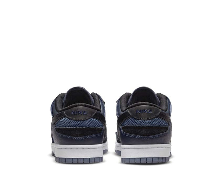 Nike Dunk Scrap Mystic Navy / Black - Dark Obsidian DH7450-400