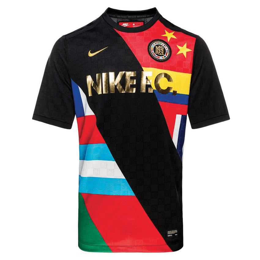 Nike F.C. Tee Shirt Black White 886872-012