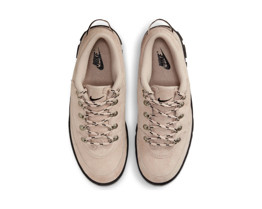 Nike Lahar Low Fossil Stone detalle — parte superior mesh fossil stone