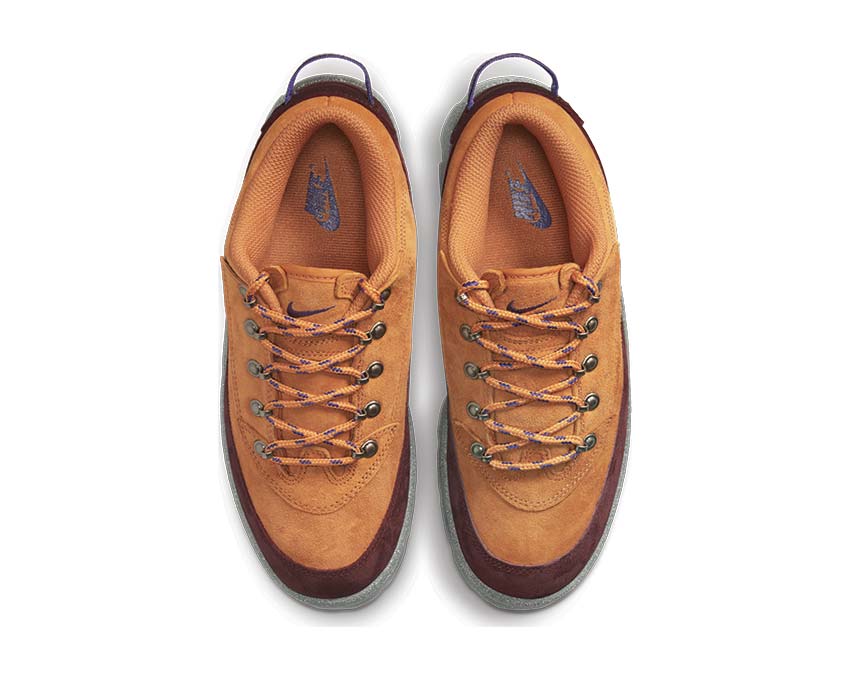 Nike Lahar Low Sport Spice détail — tige mesh spice coloré