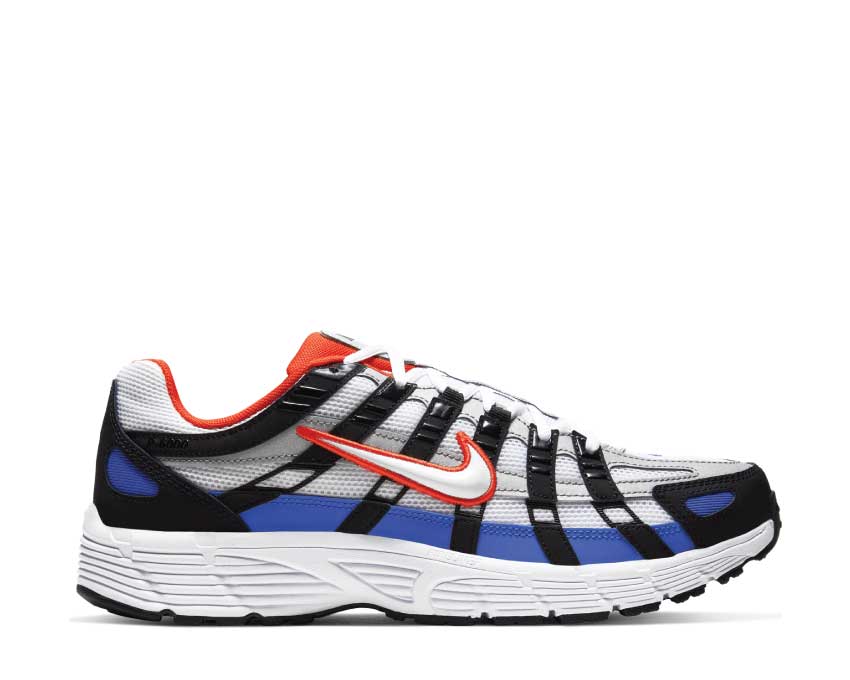 Nike P-6000 Black / White - Team Orange -Racer Blue CD6404-008