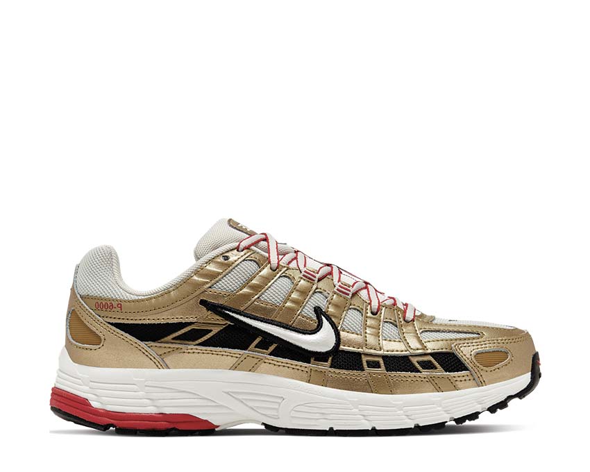 Nike P-6000 Light Bone / Summit White - Metallic Gold BV1021-007