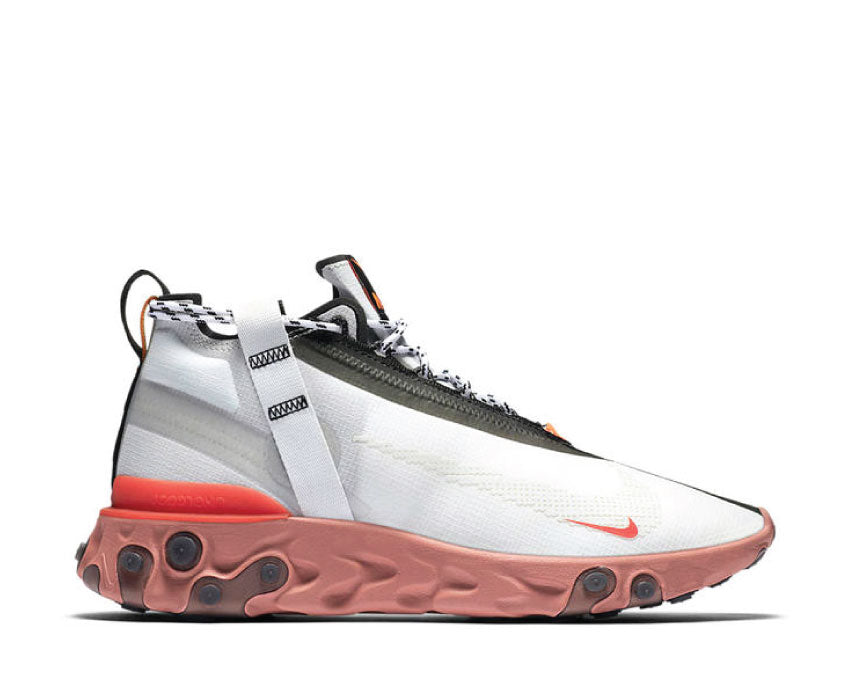 Nike React Runner Mid Wr ISPA Summit White Off White LT Crimson AT3143-100