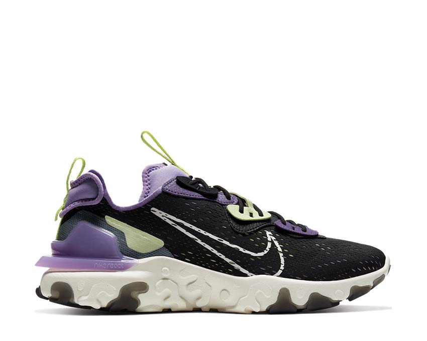 Nike React Vision Black / Sail - DK Smoke Grey - Gravity Purple CD4373-002