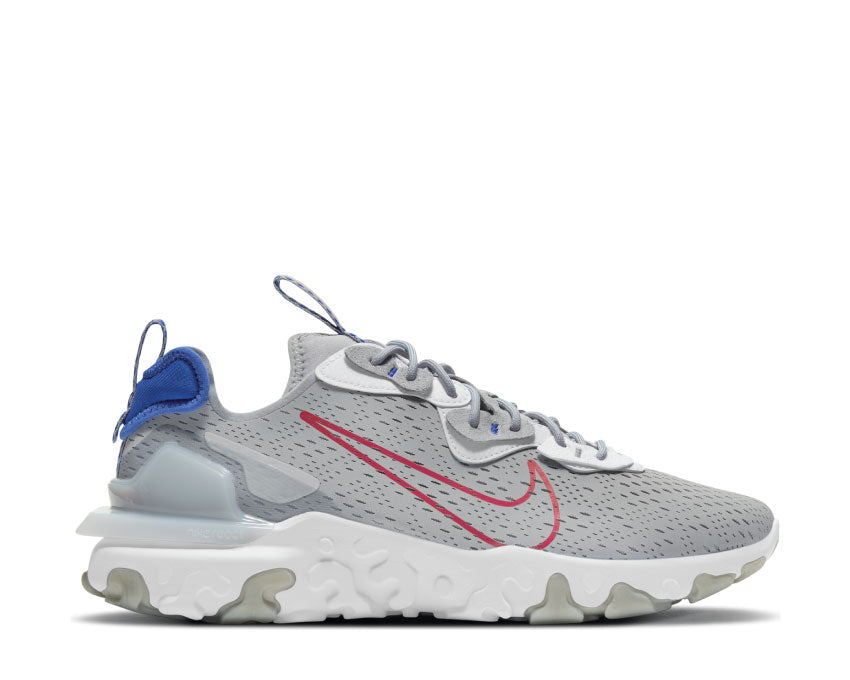 Nike React Vision LT Smoke Grey / University Red DJ4597-001