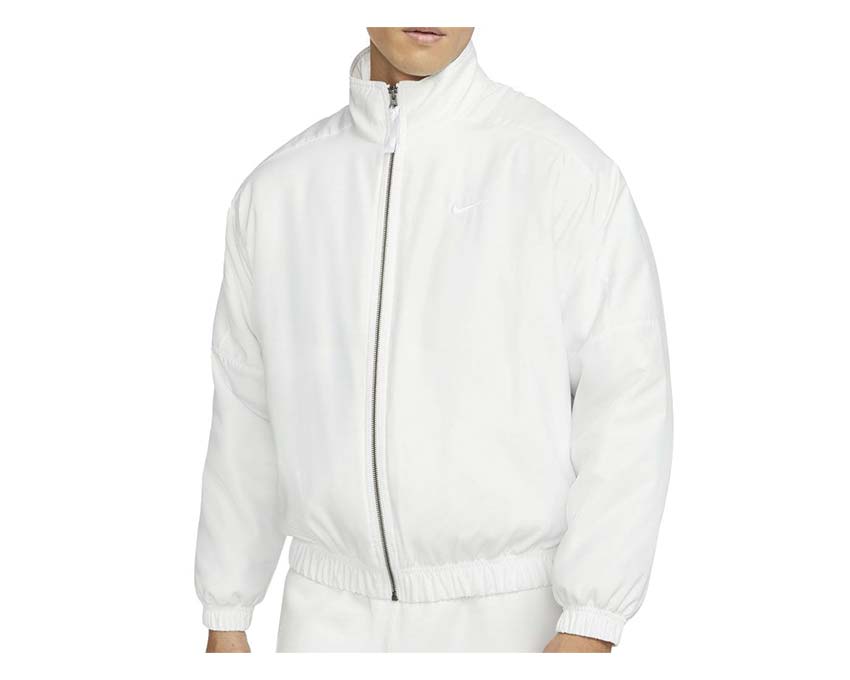 Nike Soloswoosh Satin Bomber Jacket — chaqueta bomber satén hombre negra brillante
