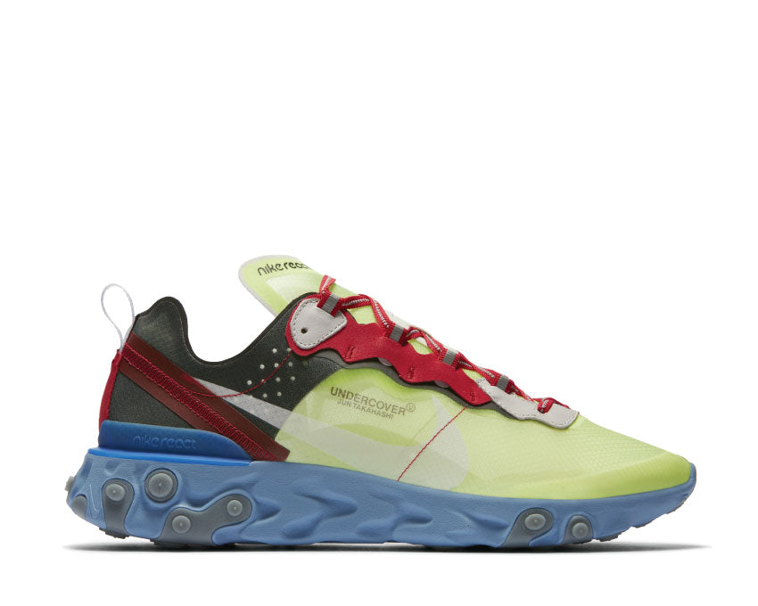 Nike Undercover React Element 87 Volt University Red  bq2718 700