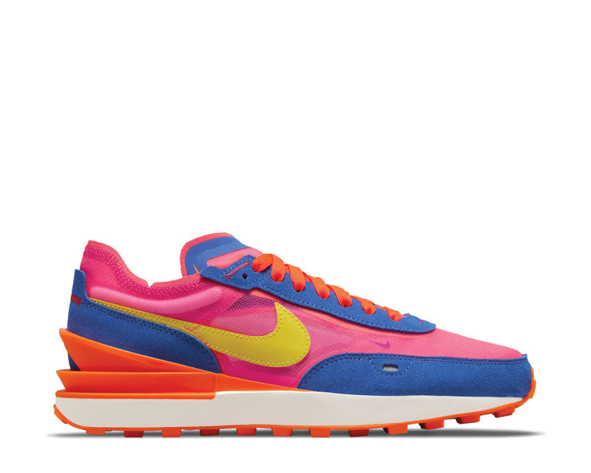 Nike Waffle One Racer Blue / Bright Citron - Hyper Pink DC2533-400