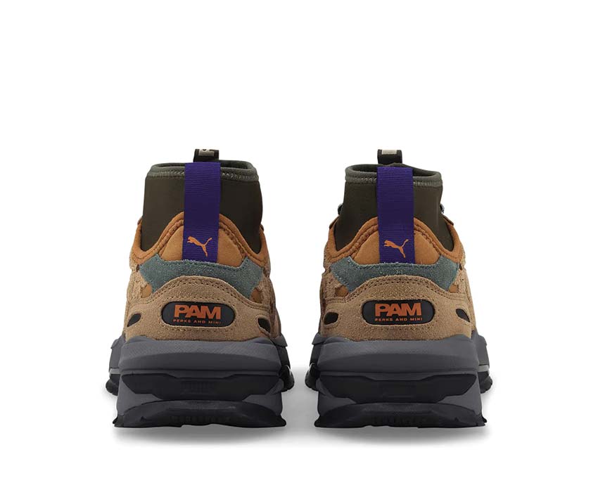 Puma Nano RDR PAM Black suela — suela running con tacos