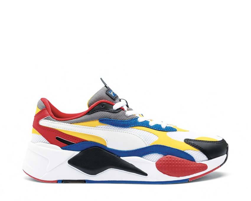 Puma RS-X3 Puzzle White / Spectra Yellow 371570 04