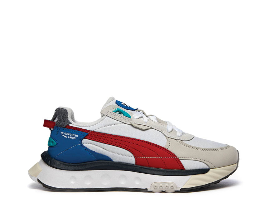 Puma Wild Rider Layers Puma White / Urban Red 380697-01